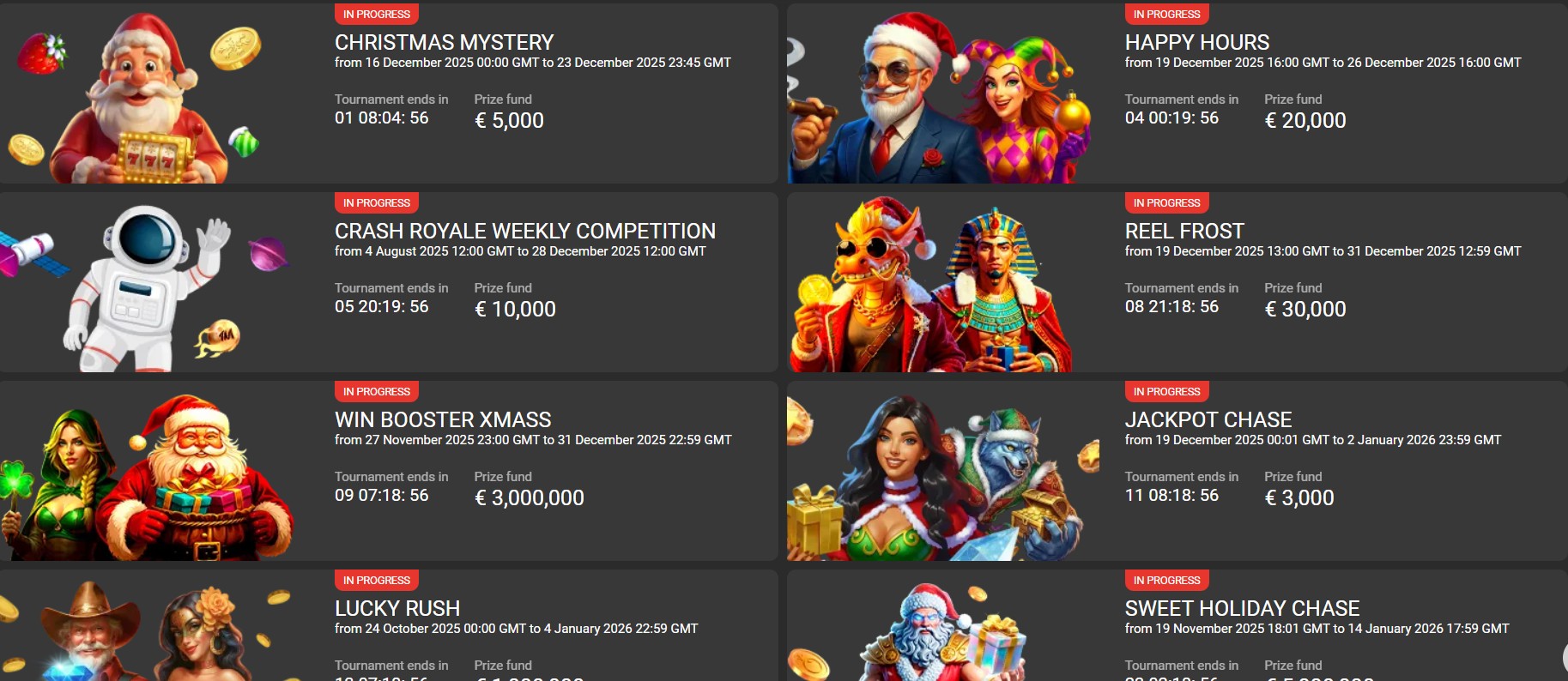 Megapari Casino Tournaments